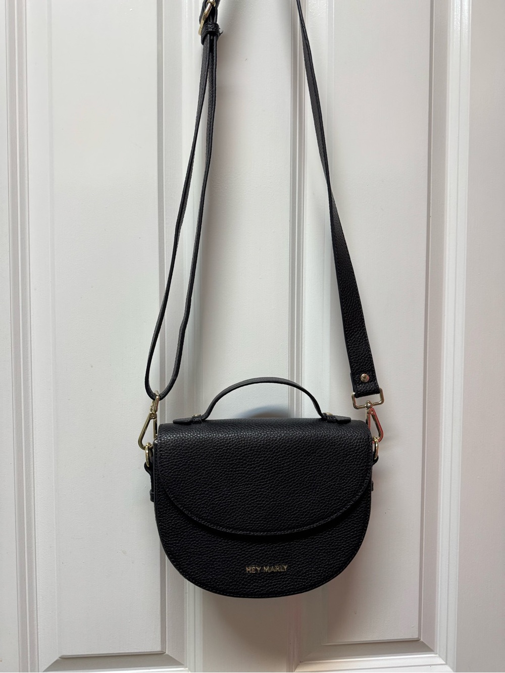 Hey Marly black convertible cross body bag